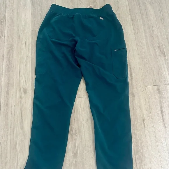 Figs Deep Teal Scrub Bottoms - Discontinued Color - Picture 3 of 4